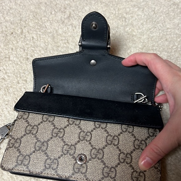 Gucci GG Supreme canvas chain super mini shoulder bag - Picture 6 of 8